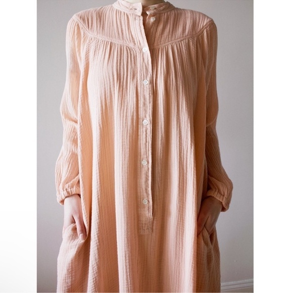 Sz 3/L RAQUEL ALLEGRA Serenity Midi Dress Size: L Raquel Allegra - Picture 13 of 15